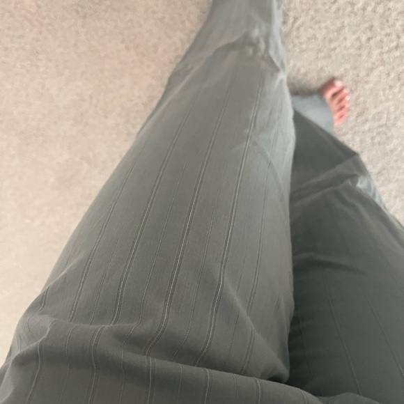 SLATE BLUE SLACKS LOW RISE - Picture 4 of 4